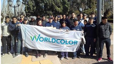 PELIGRO. Los trabajadores de World Color no descartan movilizarse..