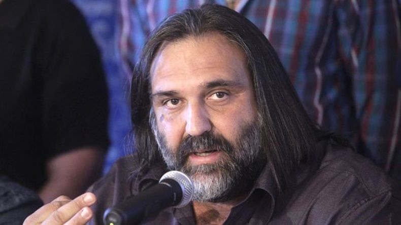 RECLAMO. Baradel volvió a cruzar al gobierno de Vidal..