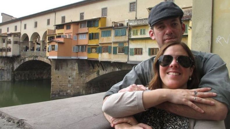 SIEMPRE JUNTOS. Tomás y su mujer, Eugenia..