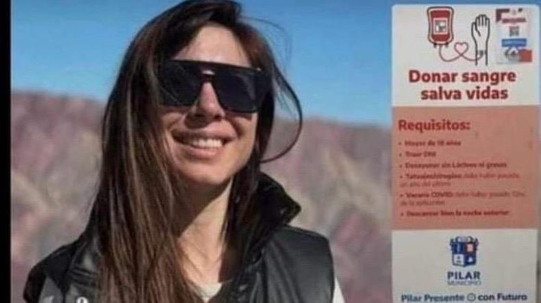 Eliana tiene 39 años y recibió un disparo en el cuello.&nbsp;