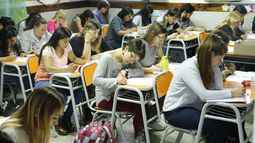 EXAMEN. Los resultados estarán listos entre abril y mayo..