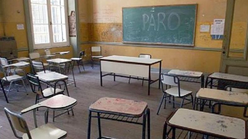 VACÍAS. Docentes de todos el país adhieren a la medida..