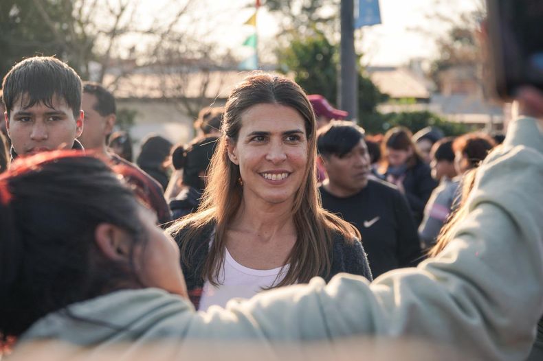 DEBUT. Peralta será candidata por primera vez: encabeza la lista de Fuerza Patria.