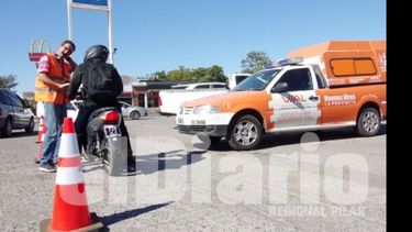 En Pilar, los controles a medias..