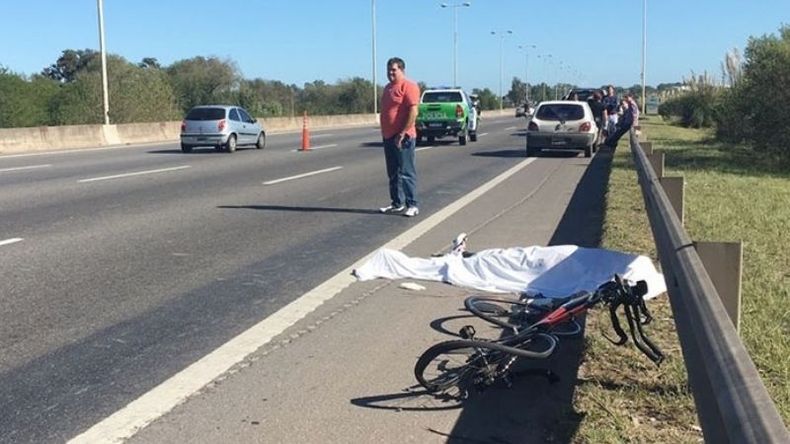 En abril pasado Mark Ibáñez, de 44 años, murió atropellado mientras entrenaba. .