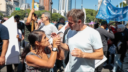 Federico Achával participó de la multitudinaria movilización a 50 años del último golpe militar. Federico Achával participó de la multitudinaria movilización a 50 años del último golpe militar.