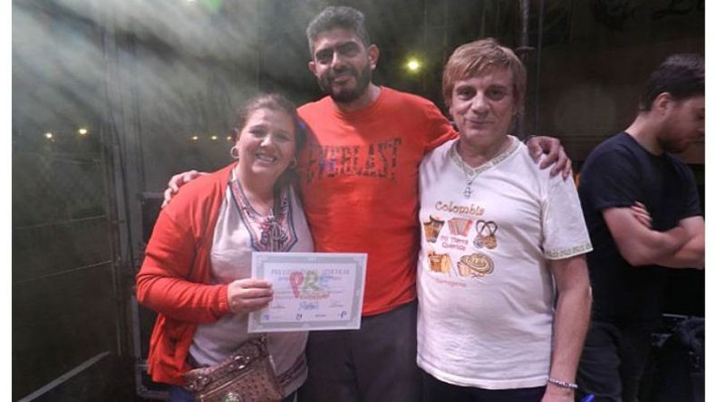 Laura Dose y Walter Tolosa, ganadores en Pareja de Danza Tradicional..