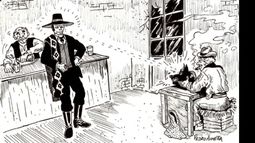 Mitos, leyendas y aguafuertes de Pilar: Un extraño forastero