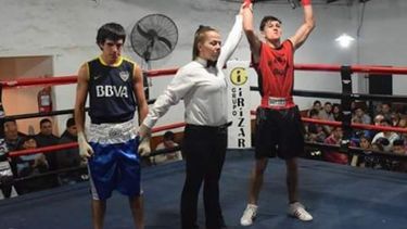 NOCAUT. Priano ganó por KO técnico en el tercer round..