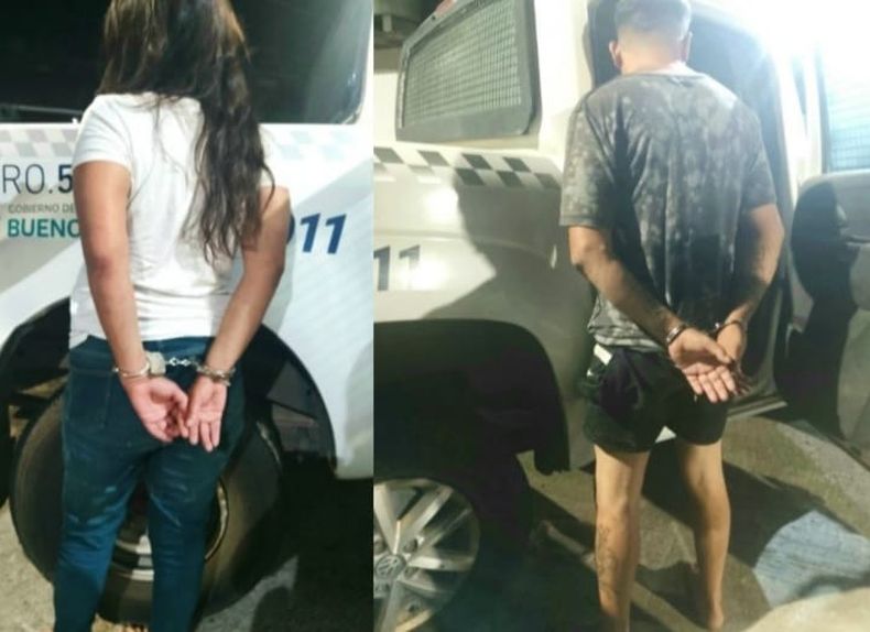 Los implicados fueron detenidos por resistencia a la autoridad y exhibiciones obscenas.