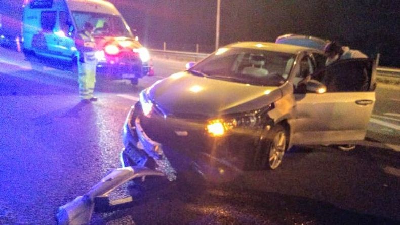 El accidente tuvo lugar en el Km. 46 de la Panamericana. .
