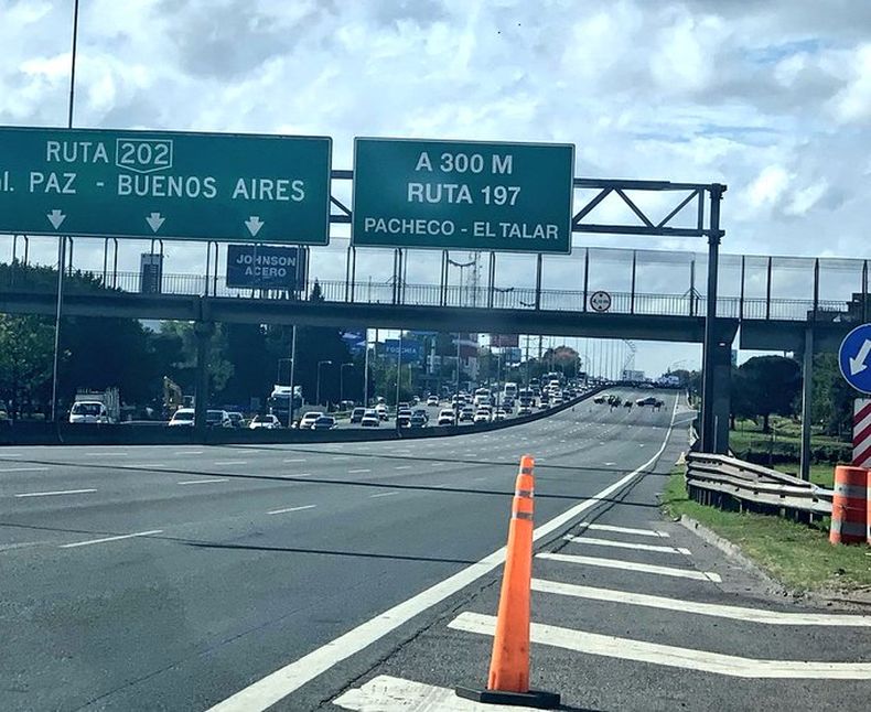 Corte total en Panamericana y 197.