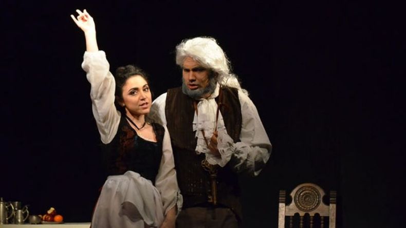 DEBUT. “La serva padrona”, la obra con la que se presentó Pilar Lírica..