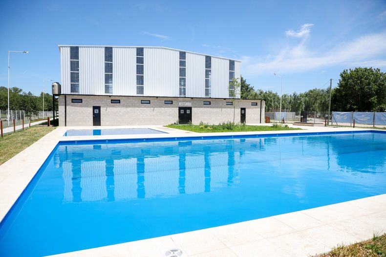Polideportivo de Villa Astolfi: Inaugurado recientemente, será una de las sedes de las Escuelas de Verano.