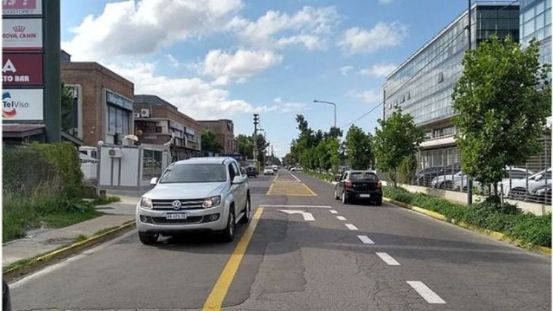 Caamaño es una arteria muy transitada del distrito..