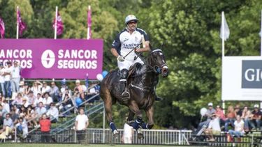 CAMPEÓN. Cambiaso, de La Dolfina, viene de ser la figura en la final del Tortugas..