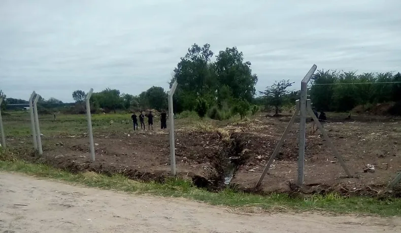 OPERATIVO. El Municipio paralizó la obra denunciada en Los Tambos. &nbsp;