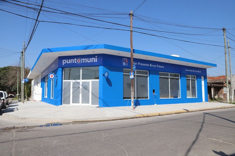 PUNTO MUNI. En Del Viso (foto) funciona en Valentín Gómez 6899.