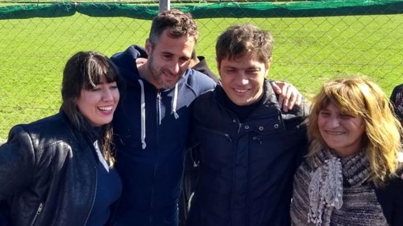 TODOS. Achával compartió con Kicillof la mañana de las PASO..