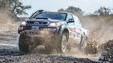 La Toyota Hilux de Naivirt estará en exposición, este lunes en Puro Pilar..