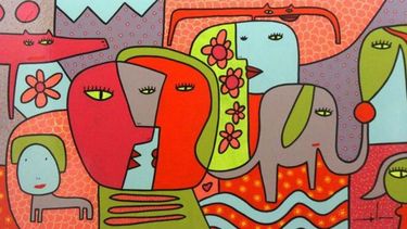 Una exposición para estar en contacto con artistas
