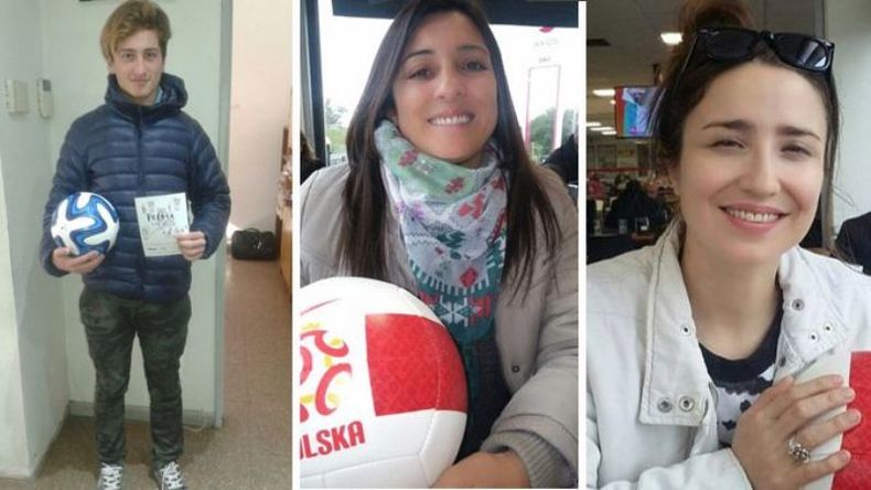 DALE PELOTA A LOS CHICOS. El pilarense Ulises Parra, que sigue avanzando en las inferiores de Vélez, se sumó a la campaña de donación de pelotas. También lo hicieron Ale y Delfi. Gracias a todos!.