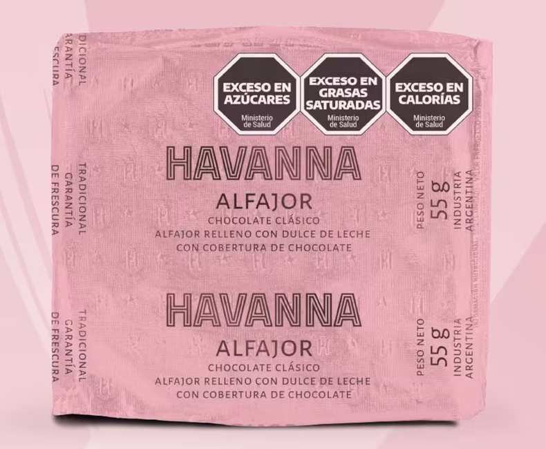 El alfajor rosa de Havanna.  (Instagram @havannaarg).