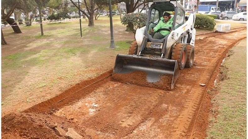 CARA NUEVA. La plaza 12 de Octubre volverá a ser remodelada..