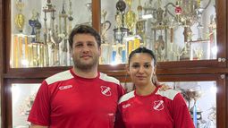 Luciano Carrizo y Martina Godoy. Luciano Carrizo y Martina Godoy.