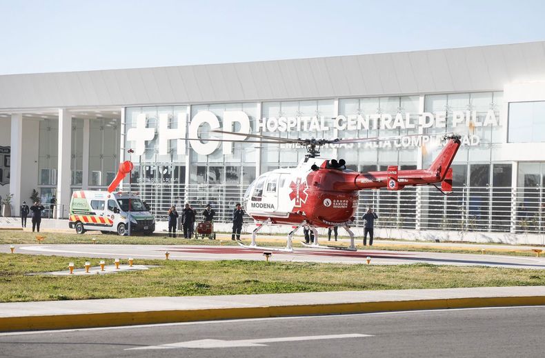 EMERGENCIAS. El hospital cuenta con helipuerto para la atención inmediata.