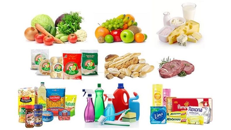 Lo rubros que más aumentaron:Verduras 14,42%Frutas 13,86%Lácteos 12,94%Congelados 7,19%Panificados 6,54%Carne 4,84%Almacén 3,87%Limpieza 3,43%Perfumería 2,26%.