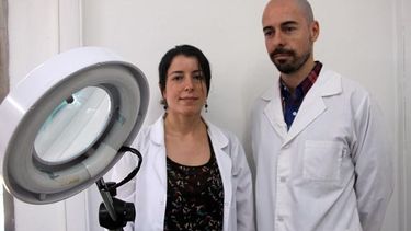 EQUIPO. La nueva lámpara se usará tres veces por semana..