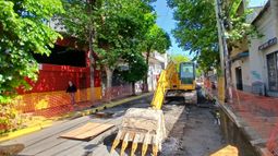 EN MARCHA. La última etapa de las obras tendrá una primera parte terminada en diciembre.