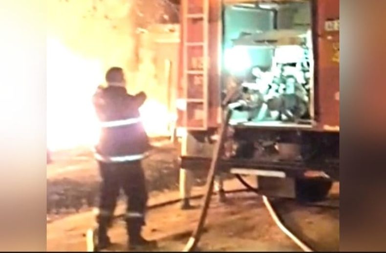 El incendio se desató en una casa de Lima y Caracas.&nbsp;