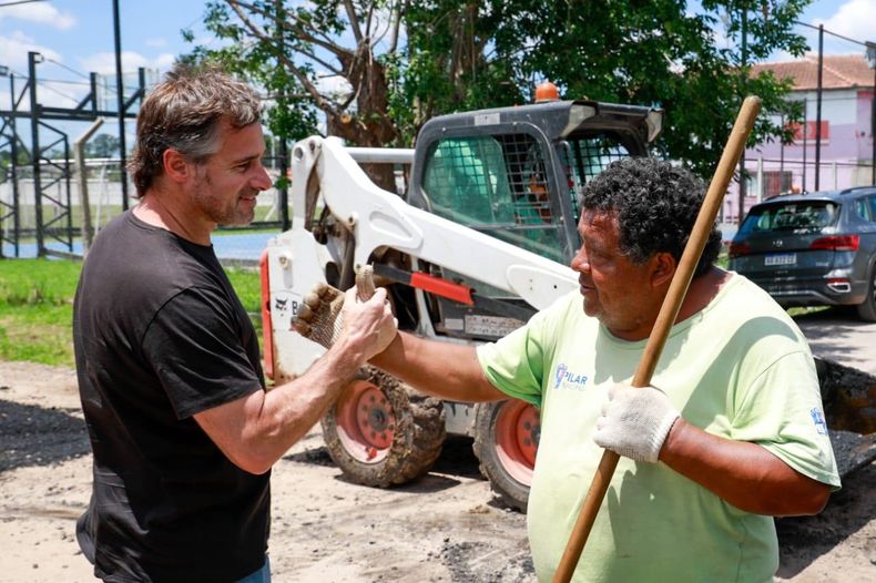 Las obras permitirán agilizar el tránsito, la circulación y el acceso a la localidad.