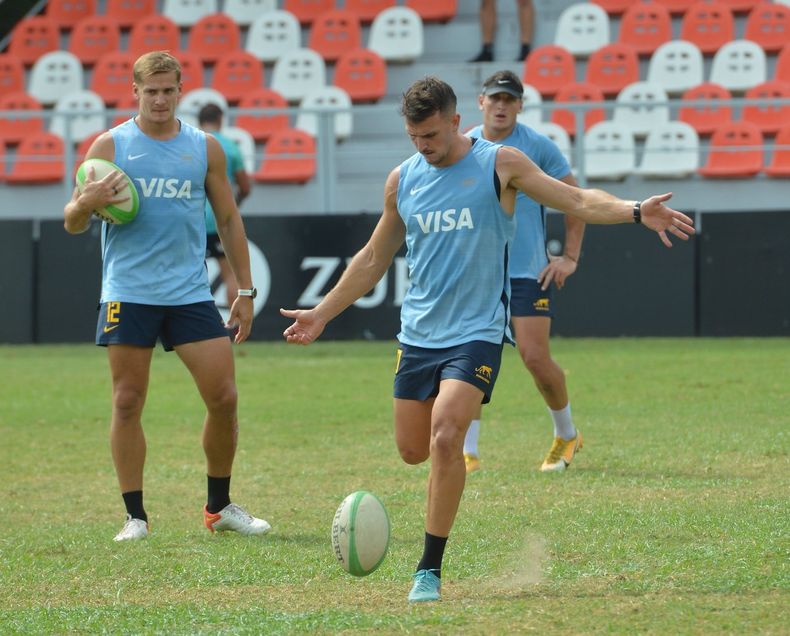 Los Pumas 7s cuentan una vez más con el talento de Tobías Wade.