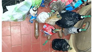 BOTELLAS. Aún se desconoce cuál era el fin de los elementos..