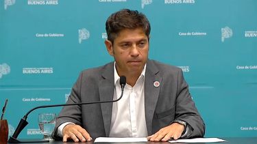 DURA RESPUESTA. Kicillof reclama un acuerdo para combatir el delito.