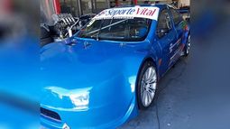 El Chevrolet de Ciocci en el taller..