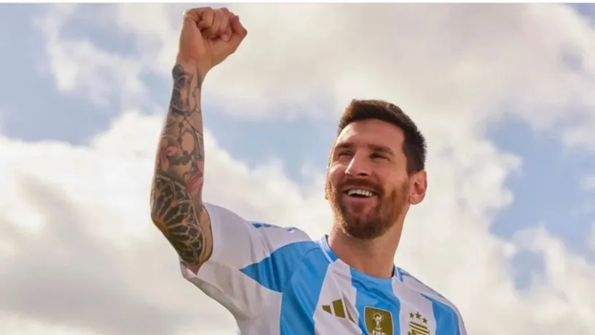 Así es la nueva camiseta de la Selección Argentina para la Copa América