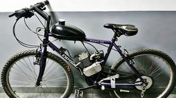 La bici-moto fue recuperada en el barrio Agustoni.&nbsp;