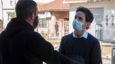 VILLA ROSA. Neuspiller visitó a un oficial de policía de la Ciudad..