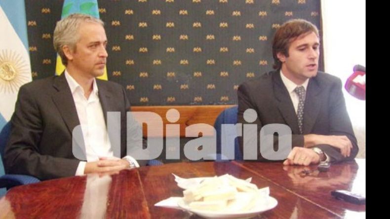 Pablo Martínez y Federico De Achával..
