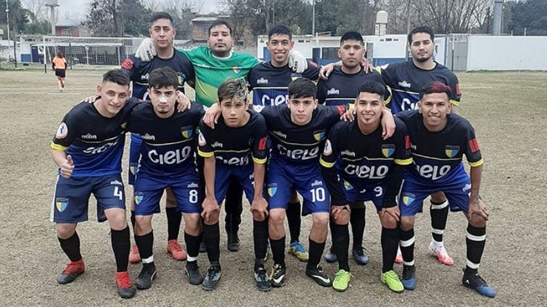 La Sub 20 de Sportivo Unión que venció 3-1 a Atlético Toro..
