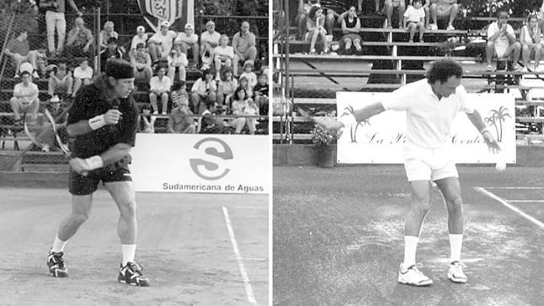 En 1998, Guillermo Vilas, José Luis Clerc y Ricardo Cano visitaron la Ciudad Deportiva del Club Atlético, donde dieron una clínica y jugaron un partido de exhibición. .