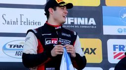 El campeón volvió al podio