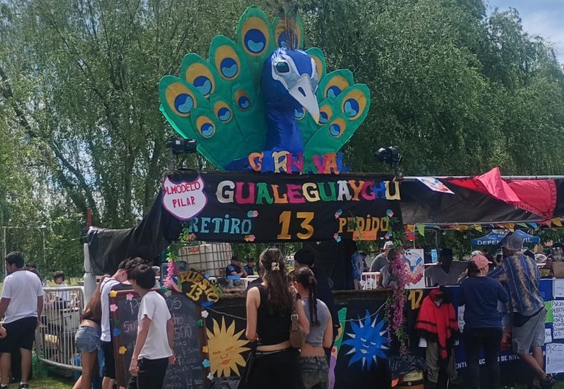 El Carnaval de Gualeguaychú, otro de los motivos elegidos en las Fiestas Patronales.