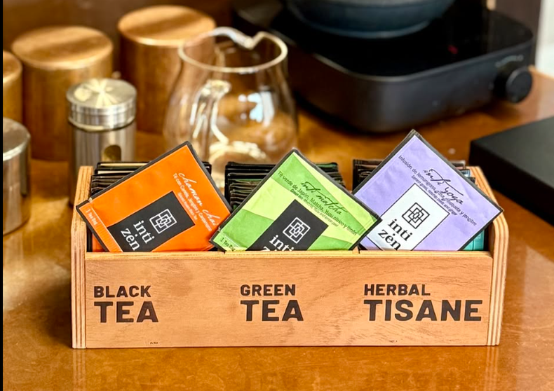Inti Zen lleva 23 años en el mercado y cuenta con 20 variedades de té en saquito.&nbsp;