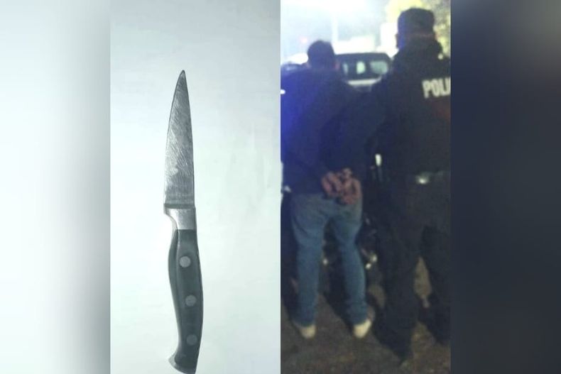 El detenido se encontraba en estado de ebriedad al momento de cometer las amenazas