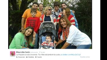 La tía Marcela.
